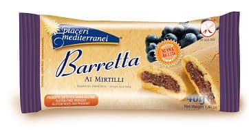 PIACERI MEDITERRANEI BARRETTA MIRTILLO 40 G