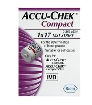 ACCU-CHEK COMPACT 17STR