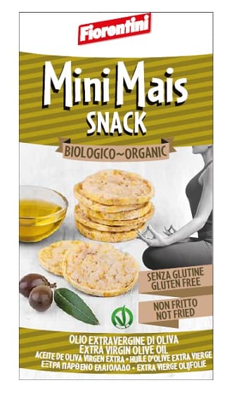 BIO MINI SNACK GALLETTE DI MAIS ALL'OLIO EXTRAVERGINE D'OLIVA 50 G