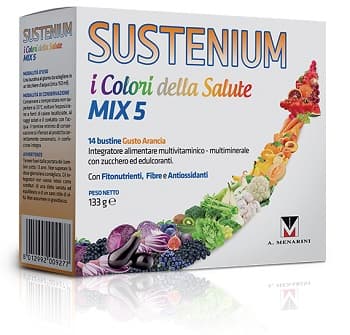 Sustenium colori della salute mix 5 promo adulti 14 bustine