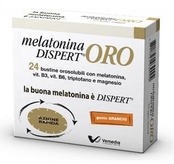 Melatonina dispert oro 24 bustine