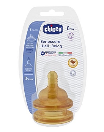 Chicco tettarella well being 6 mesi+ food lattice 2 pezzi