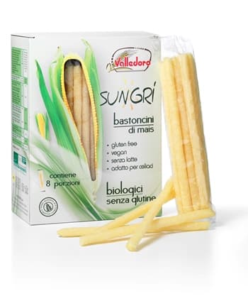 SUNGRI' GRISSINI MAIS BIO 120 G