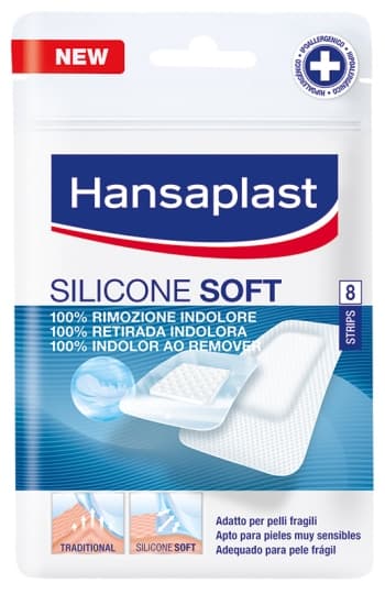 Hansaplast cer.silic.soft 8