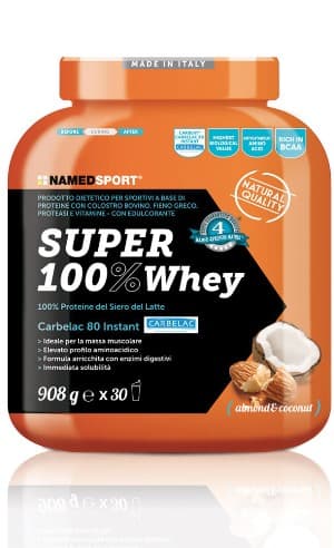 Super100%whey coco almond 908g