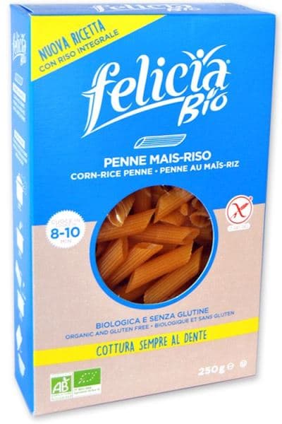FELICIA BIO MAIS RISO NEW PENNE 250 G