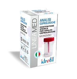 Contenitore analisi coprologiche 60 ml