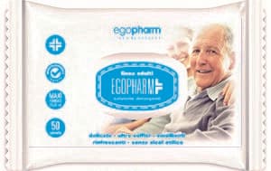 EGOPHARMA LINEA ADULTI SALVIETTE DETERGENTI 50 PEZZI