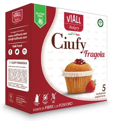 Viall ciufy fragola 185g