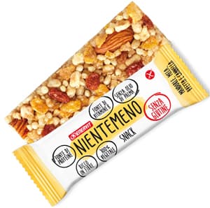 Enervit Nientemeno Barretta con Mandorle, Mela Uvetta e Cannella 21 g