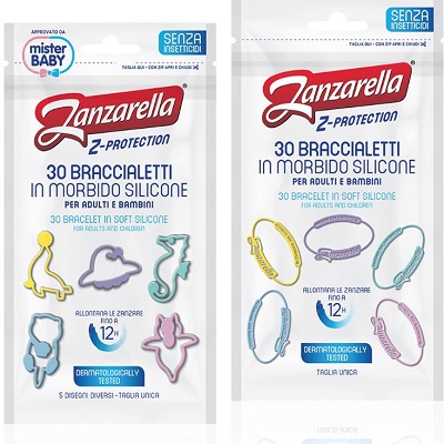 Zanzarella Braccialetto Anti Puntura