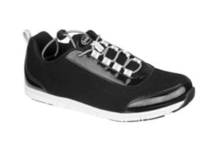 Windstep two felt + synthetic patent womens black 37 materiale tomaia feltro+vernice sintetica fodera tomaia tessuto mesh sottopiede similpelle suola gomma+pyhlon fitting g aw18 1