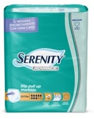 SERENITY PULL UP ADVANCE EXTRA TAGLIA L 10 PEZZI