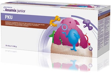 PKU ANAMIX JUNIOR CIOCCOLATO 30 BUSTE 36 G NUOVA FORMULA