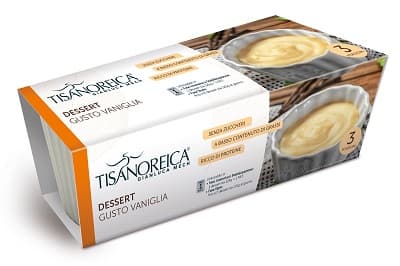 Tisanoreica Dessert Dietetico Gusto Vaniglia 3x125 g