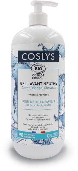 COSLYS GEL DETERGENTE NEUTRO IPOALLERGENICO UNIVERSALE BIO 1000 ML