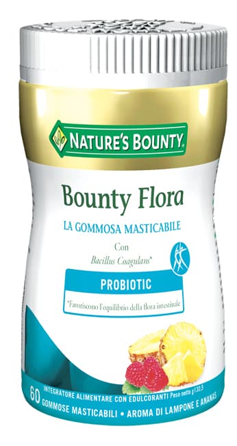Bounty flora 60 gommose masticabili