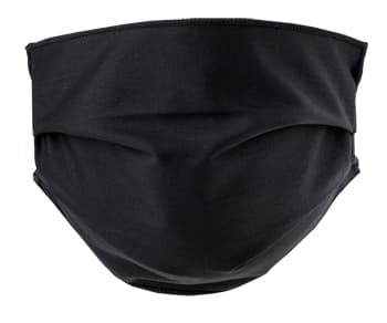 SET 2 MASCHERINA ADULTI PAINT COTONE NERO LINEA ORO