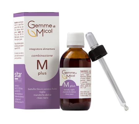 Sitar Gemme di Micol - M Plus Integratore Alimentare, 30ml