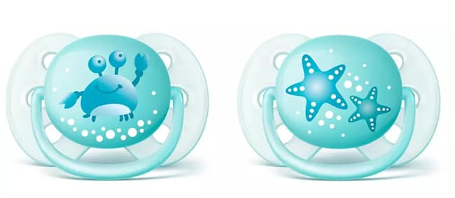 Succhietto ultra soft 0/6m decorato maschio scf 226/20