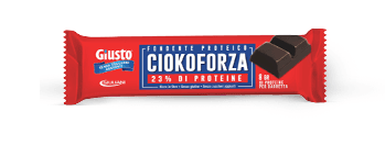 Giusto Senza Glutine Ciokoforza Barretta Proteica al Cioccolato Fondente 35 g