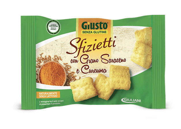 GIUSTO SENZA GLUTINE SFIZIETTI GRANO SARACENO 40 G