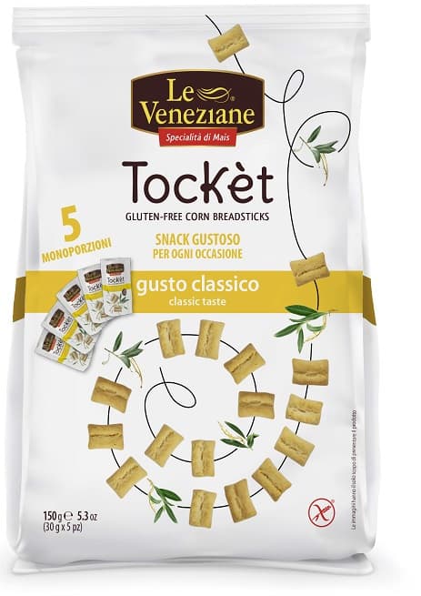 Le Veneziane Tockèt Classico 30 g x 5 Pezzi