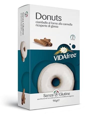VIDAFREE DONUT GUSTO CANNELLA 2 X 45 G