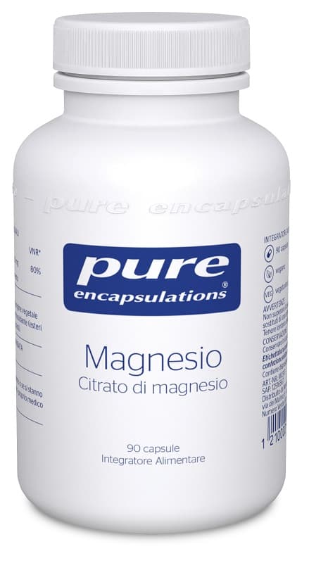 Pure Encapsulations Magnesio Integratore Per Affaticamento Muscolare 90 Capsule
