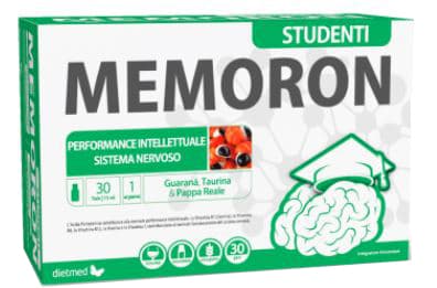 Dietmed Memoron Studenti Integratore Sistema Nervoso, 30 fiale