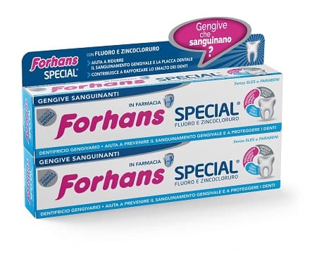 FORHANS 2 DENTIFRICI SPECIAL 75M + 33% GRATIS