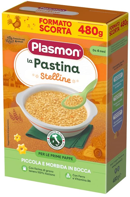 PLASMON PASTINA STELLINE 480 G