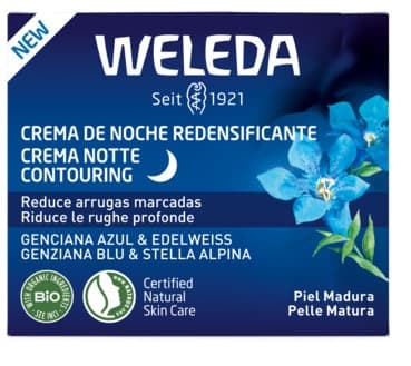 Weleda Italia Crema Notte Contouring Genziana Blu & Stella Alpina 40 Ml