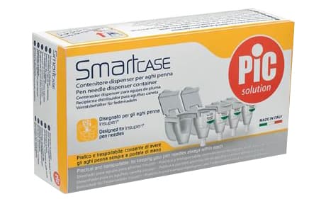 SMART CASE PEN NEEDLES DISPENSER PIC 1 PEZZO