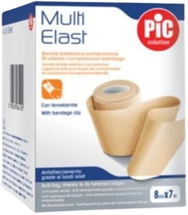 Benda elastica compressiva a lunga estensibilita' multi-elast 8 cm x 7 m