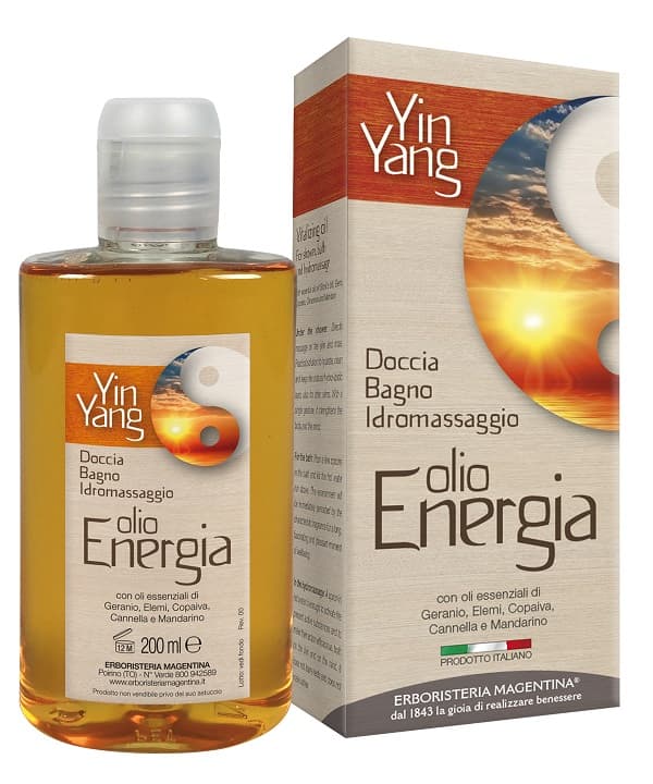 Yin Yang Olio Energia Doccia Bagno 200ml