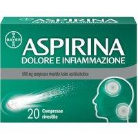 Aspirina Dolore e Infiammazione 500mg Acido acetilsalicilico Compresse