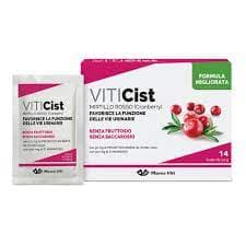 Viti Cist Mirtillo Rosso Senza Fruttosio Integratore Vie Urinarie 14 Bustine