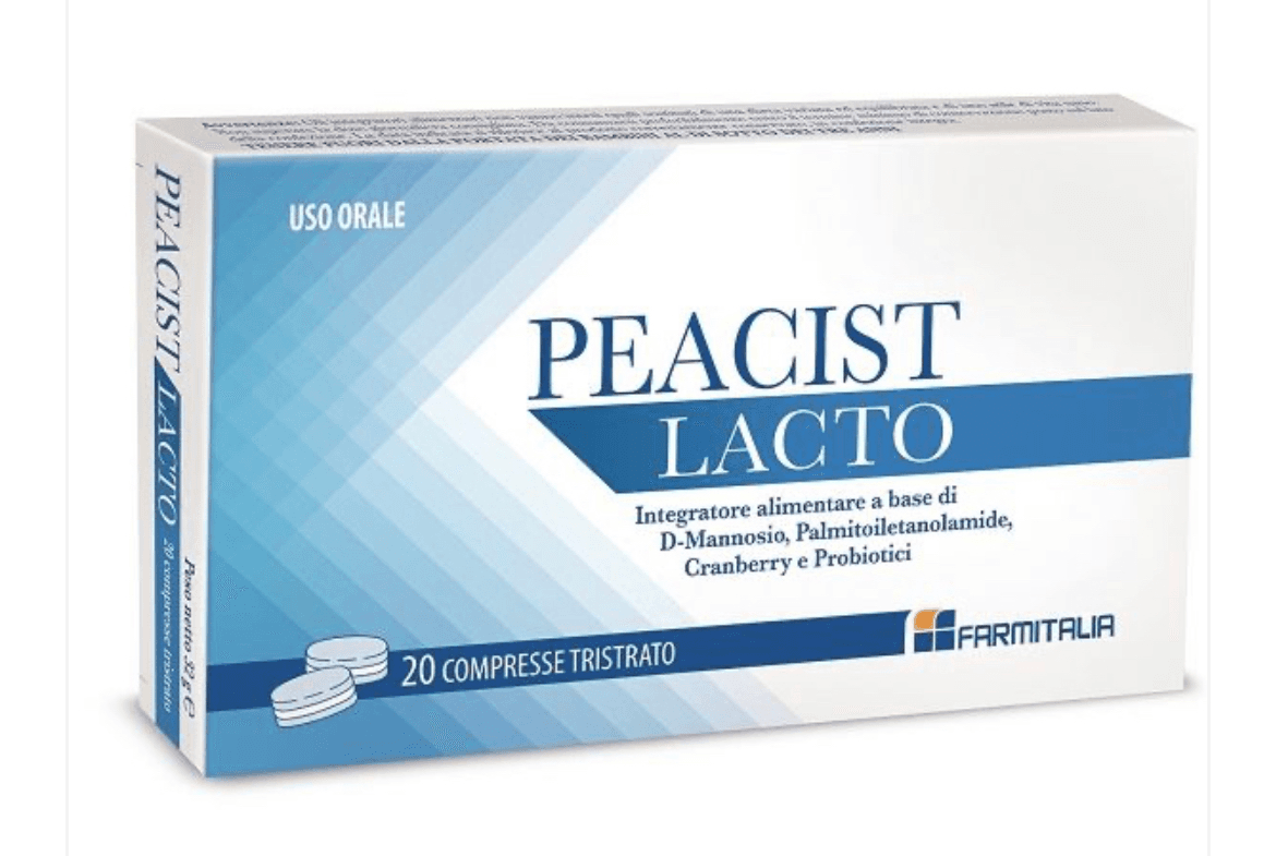 Peacist lacto 20 compresse