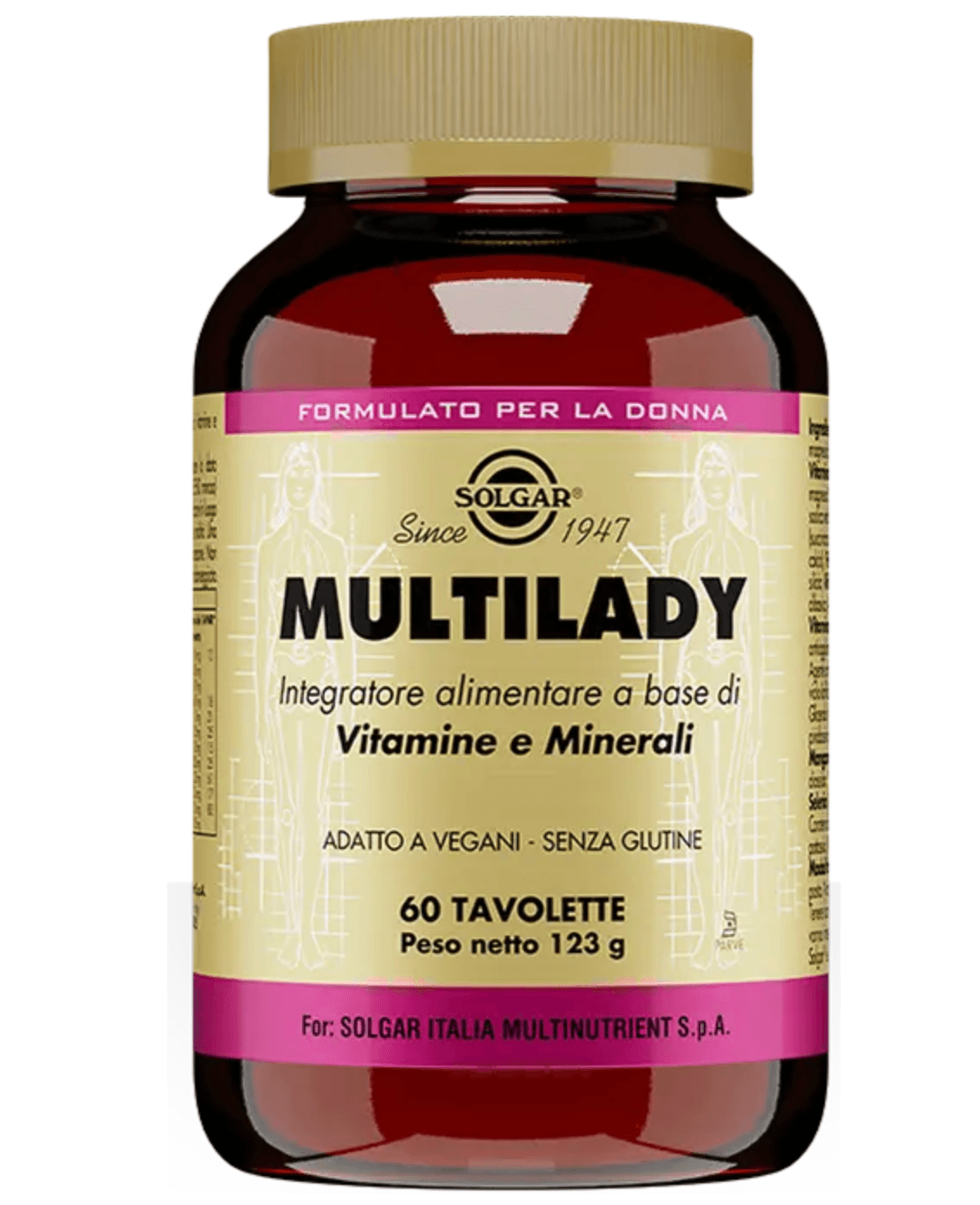 Multilady 60 tavolette