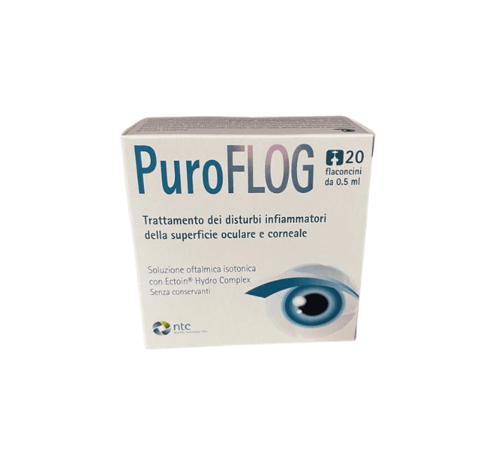 Puroflog Soluzione Oftalmica Isotonica 20 Flaconcini Monodose