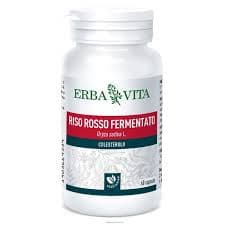 Erba Vita Riso Rosso Fermentato Integratore Colesterolo 60 Capsule