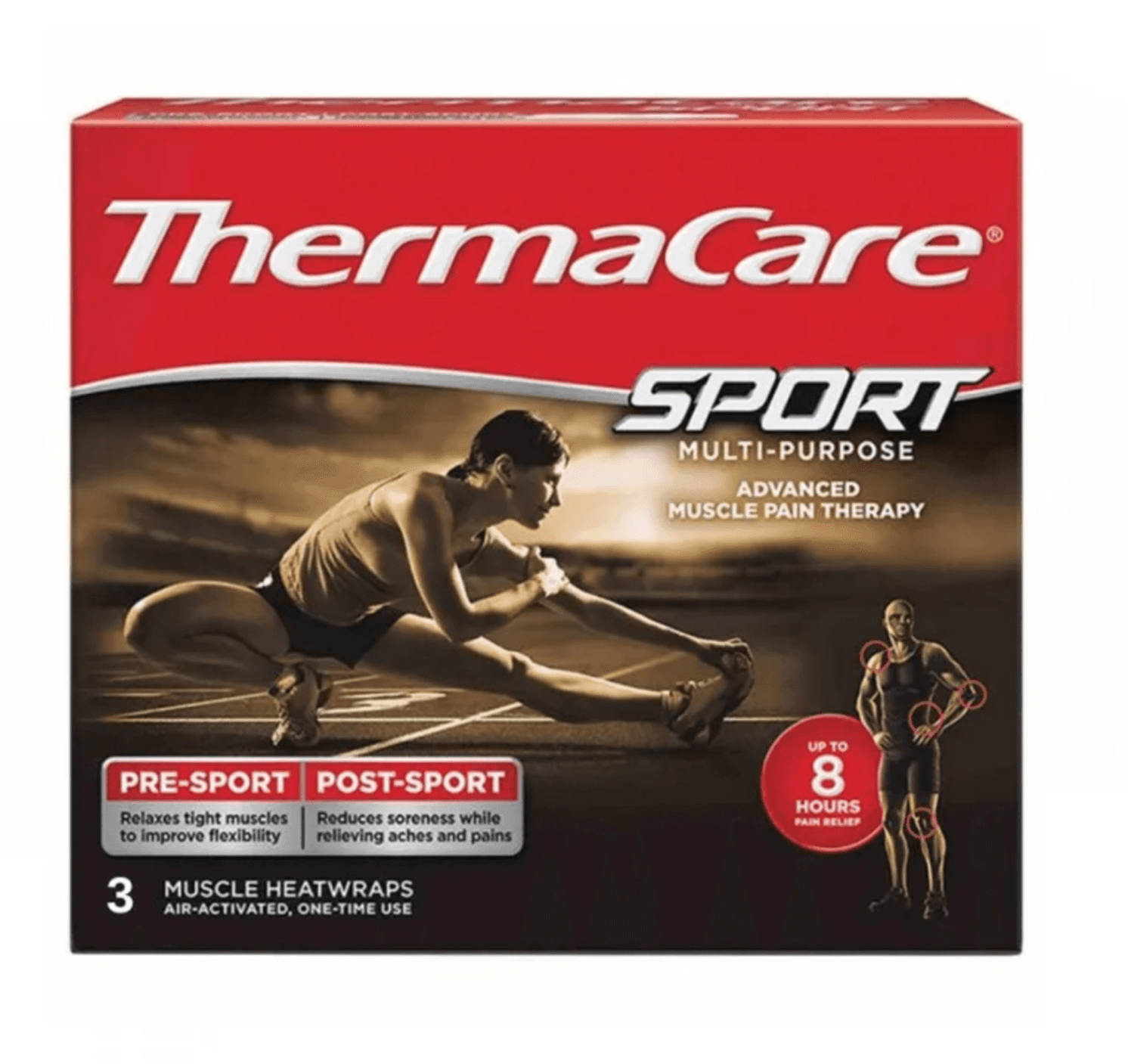 THERMACARE SPORT 8H 3PZ