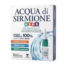 Acqua Di Sirmione Kids Nebulizzazione Soft Acqua Termale 100% 6 Flaconcini Pluridose X 15 Ml