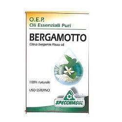 Specchiasol Olio Essenziale Puro Bergamotto Antimicotico 10 ml