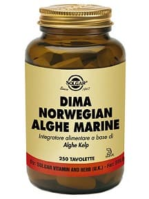 Solgar dima norwegian alghe marine integratore alimentare 250 tavolette