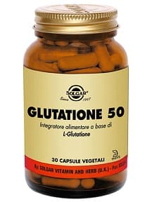 Solgar Glutatione 50 Integratore Antiossidante 30 compresse