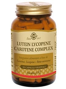 Solgar Lutein Lycopene Carotene Complex Integratore per la Prostata 30 capsule