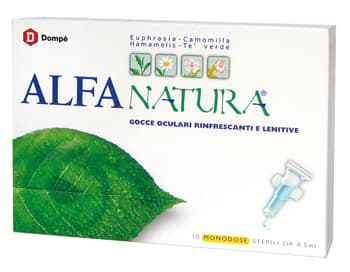 Alfa natura collirio 10 flaconcini monodose