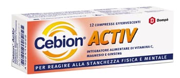 Cebion Activ Integratore Tonico ed Energizzante